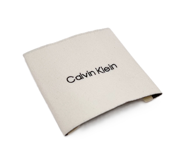 Calvin Klein woven label